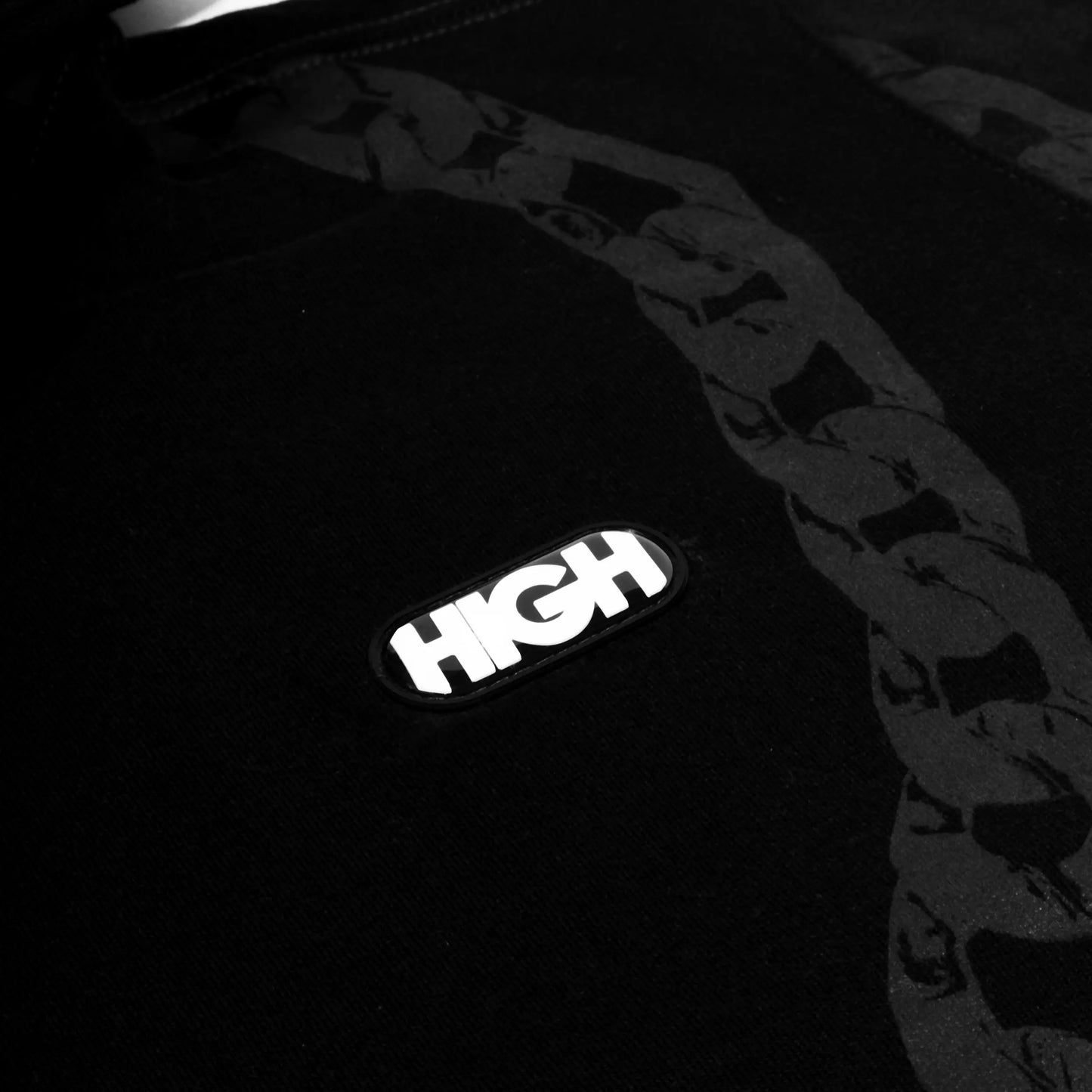 High Company Hoodie Chain Black