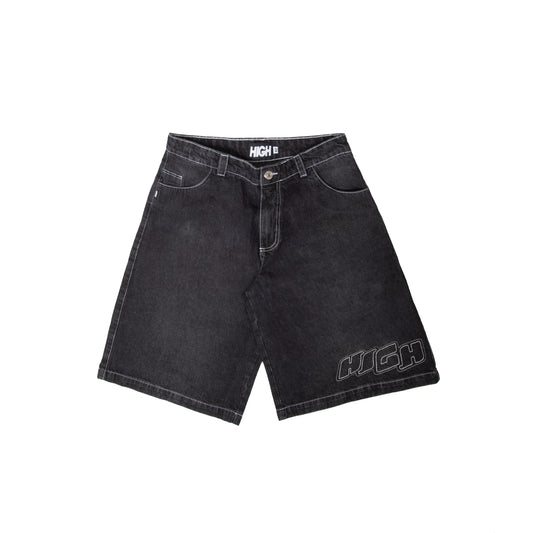 High Company Jeans Shorts Hustle Black