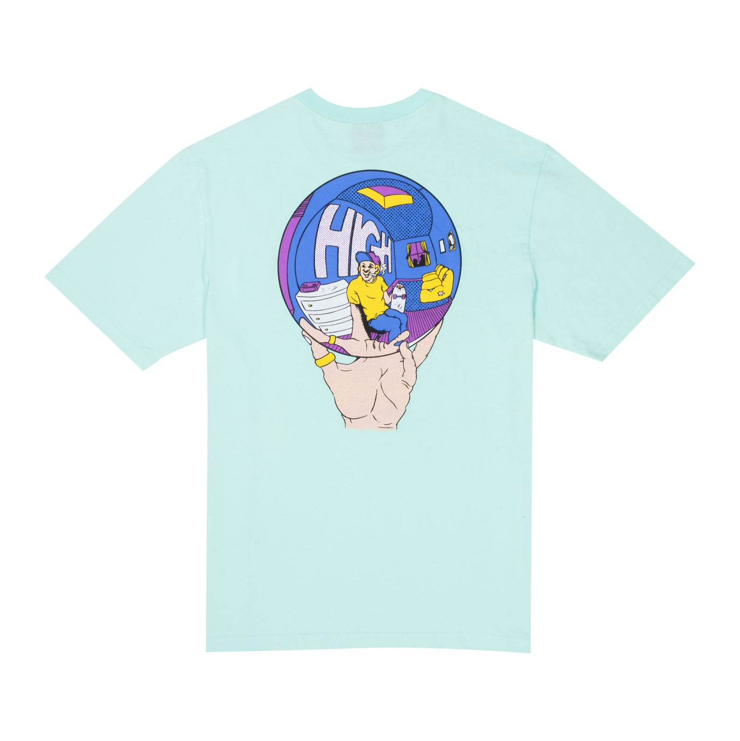 High Company Tee Room Soft Blue