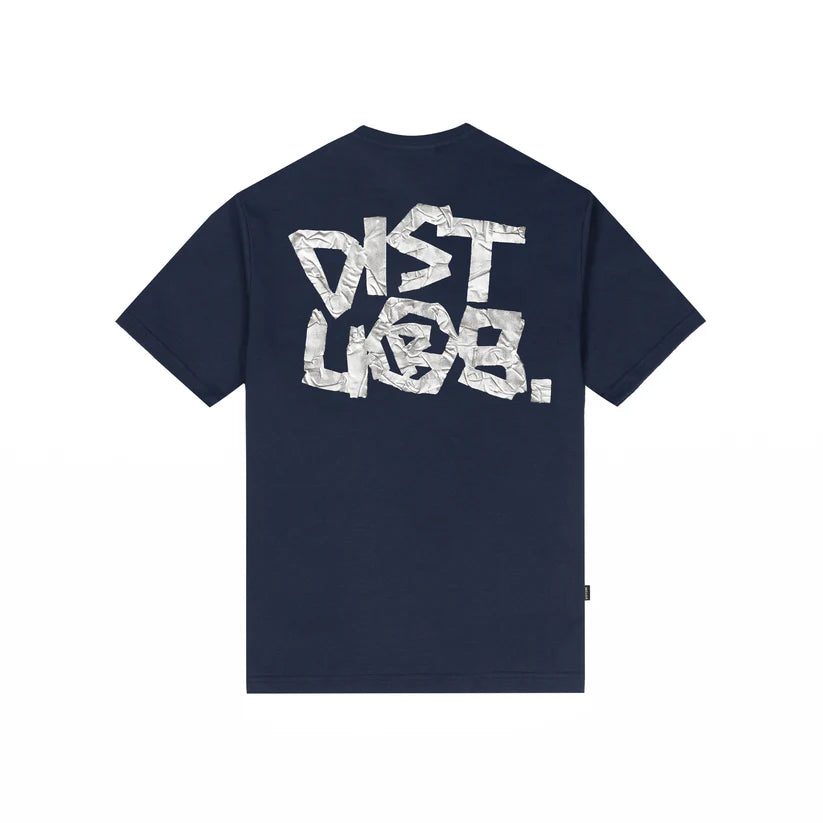 Disturb Bond T-Shirt in Navy