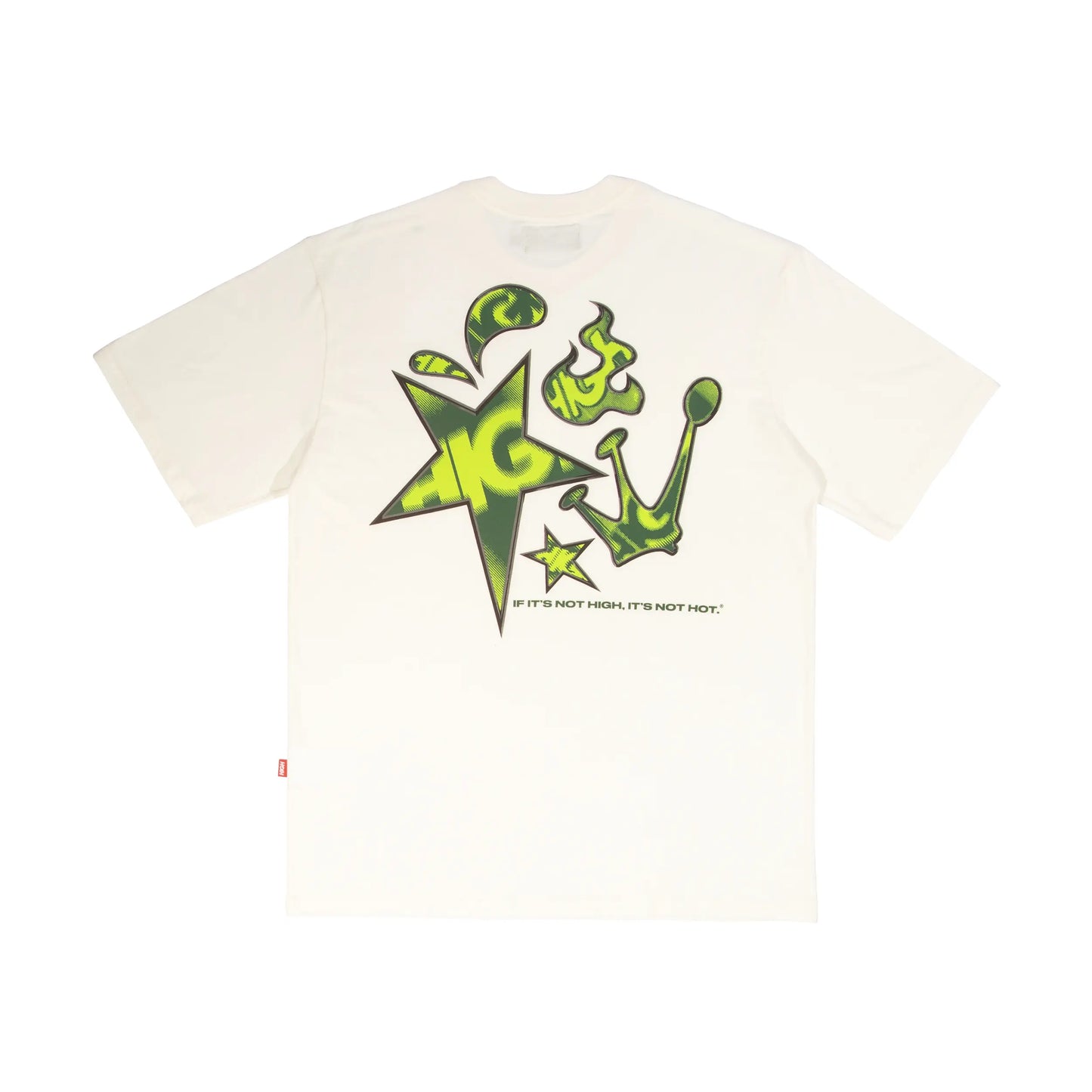 High Company Tee Stamp White