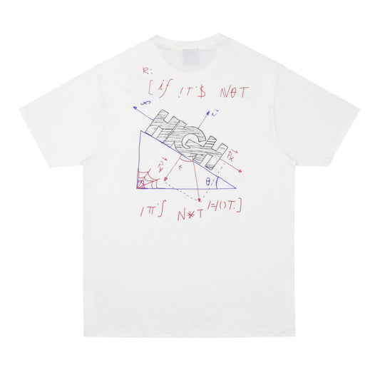 High Company Tee Physics White