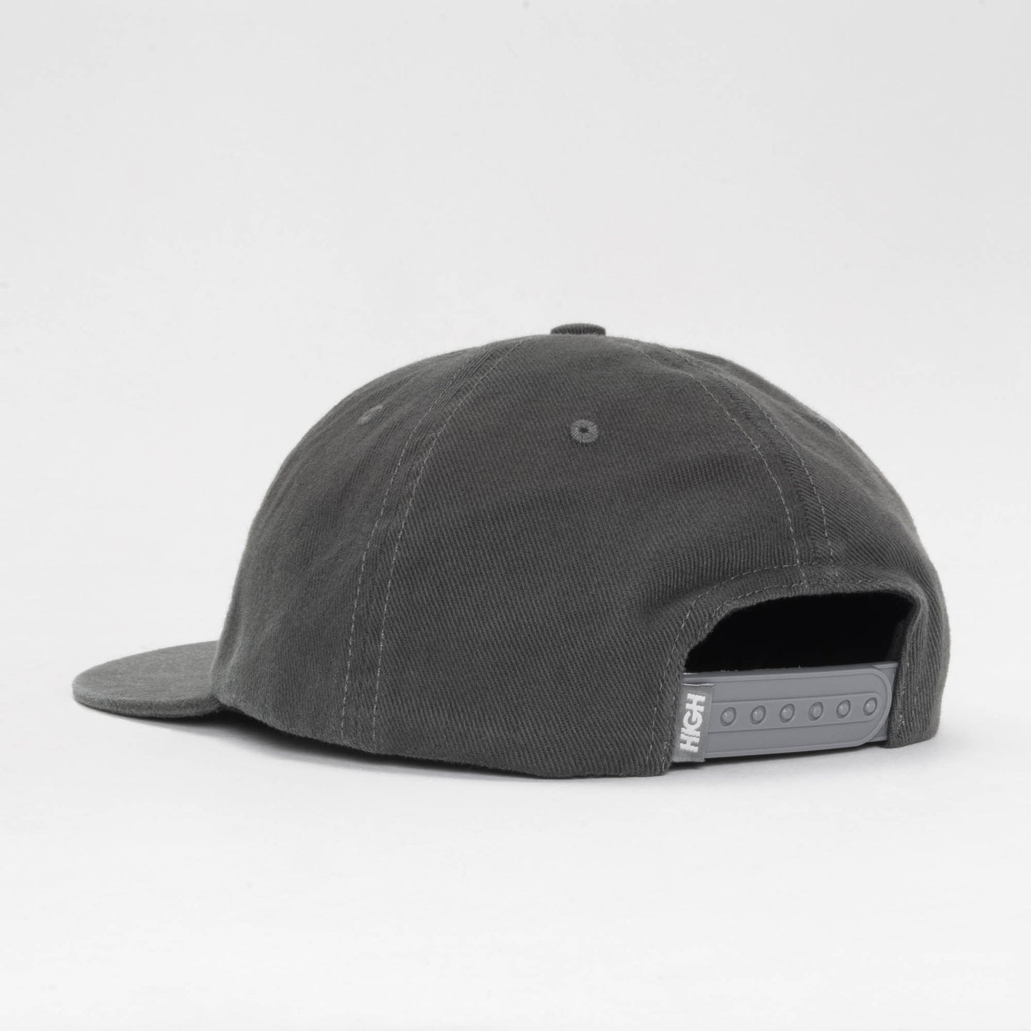 High Company Bleached 6 Panel Grey