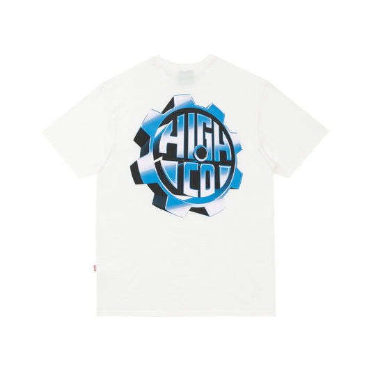 High Company Tee Engine White