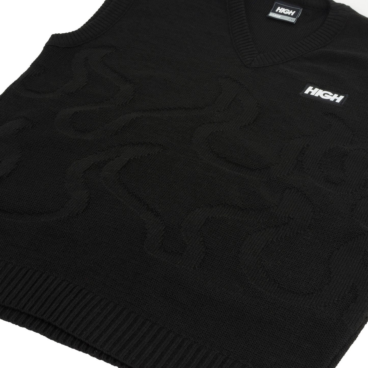 High Company Knit Vest Flames