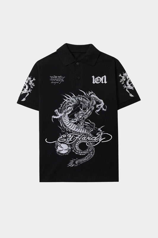 Exclusivist (1OF1) X Ed Hardy Polo Hidden Dragon