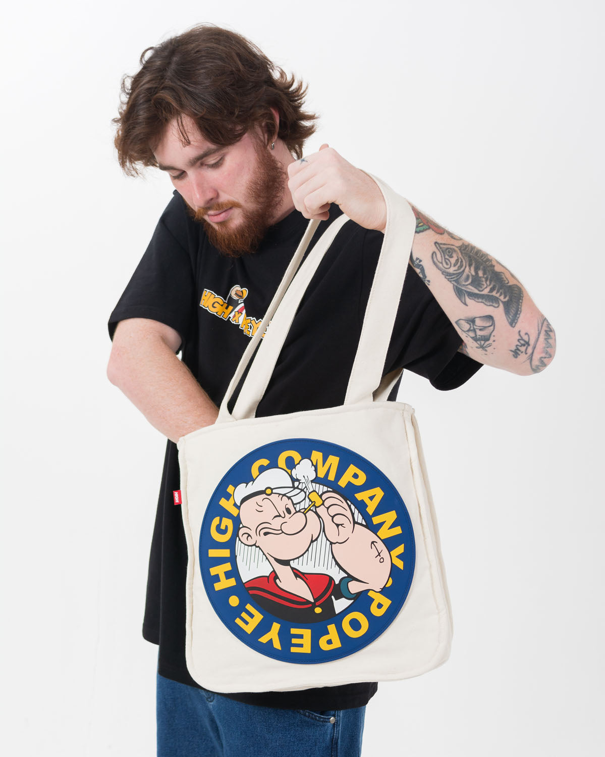 High Company x Popeye Tote Bag