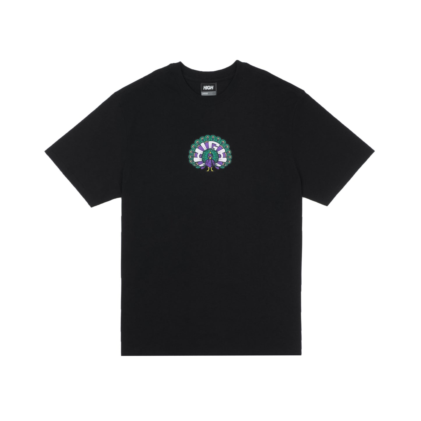 High Company Tee Peacock Black