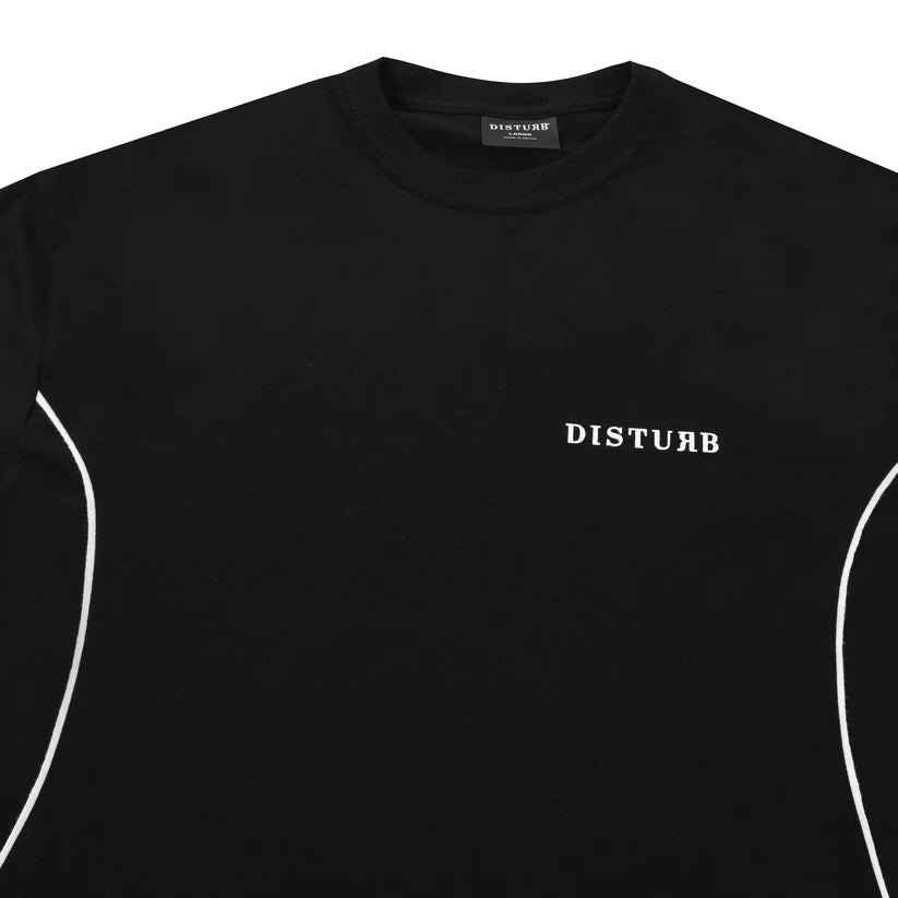 Disturb Axis T-Shirt in Black