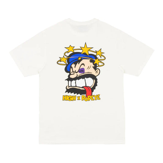 High Company x Popeye Tee Brutus White