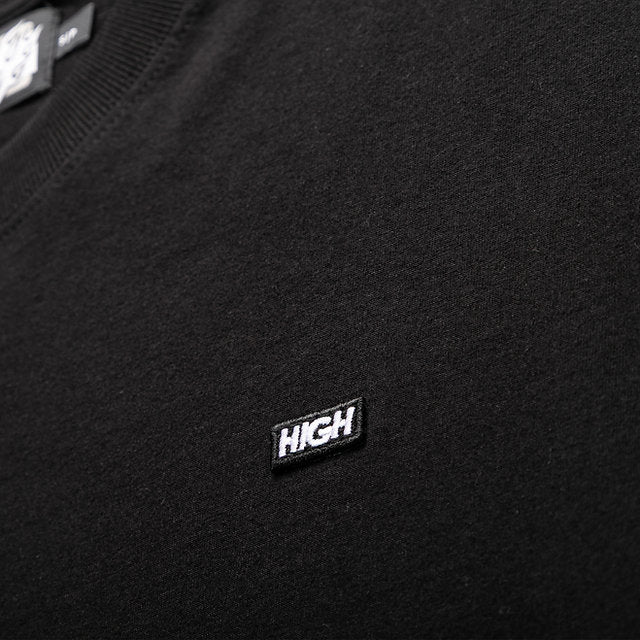 High Company Tee Minimal Patch Black