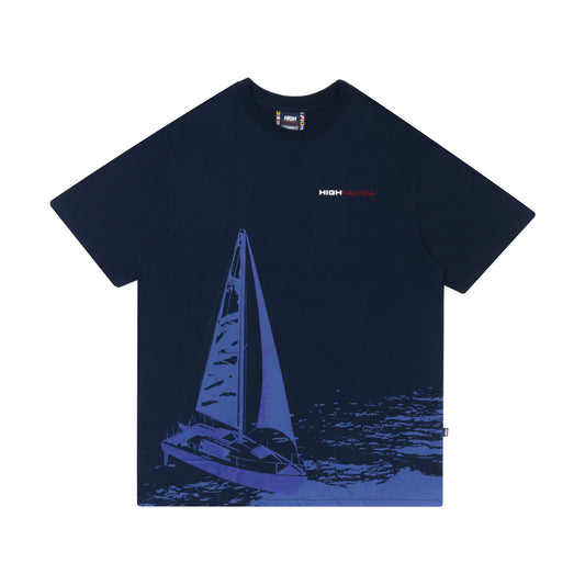 High Company x Náutica Tee Sailing Navy