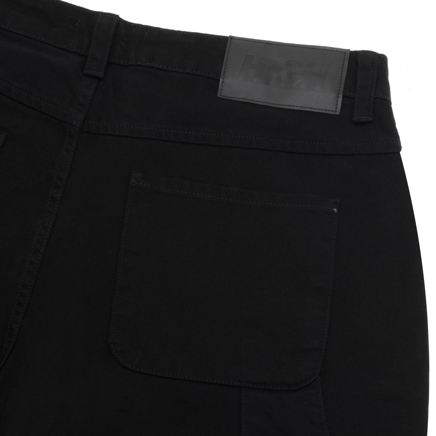 High Company Double Knee 5 Pocket Black