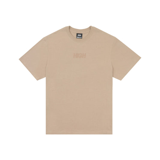 High Company Tee Tonal Logo Beige