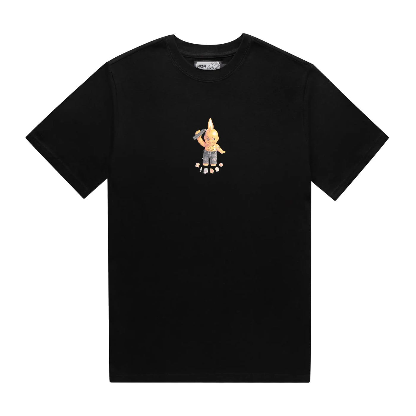 High Company Tee Candle Baby Black