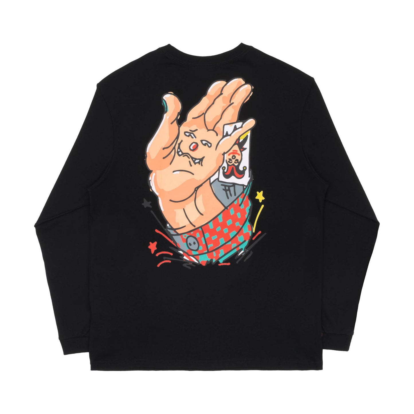 High Company Longsleeve Cards Black