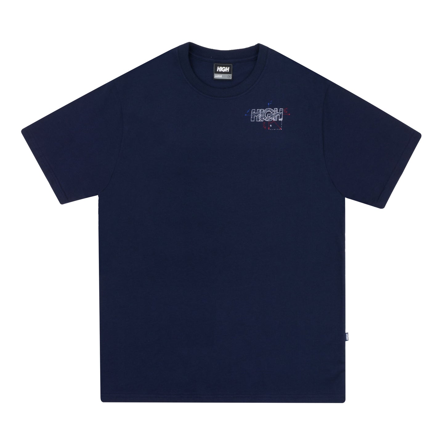 High Company Tee Physics Navy