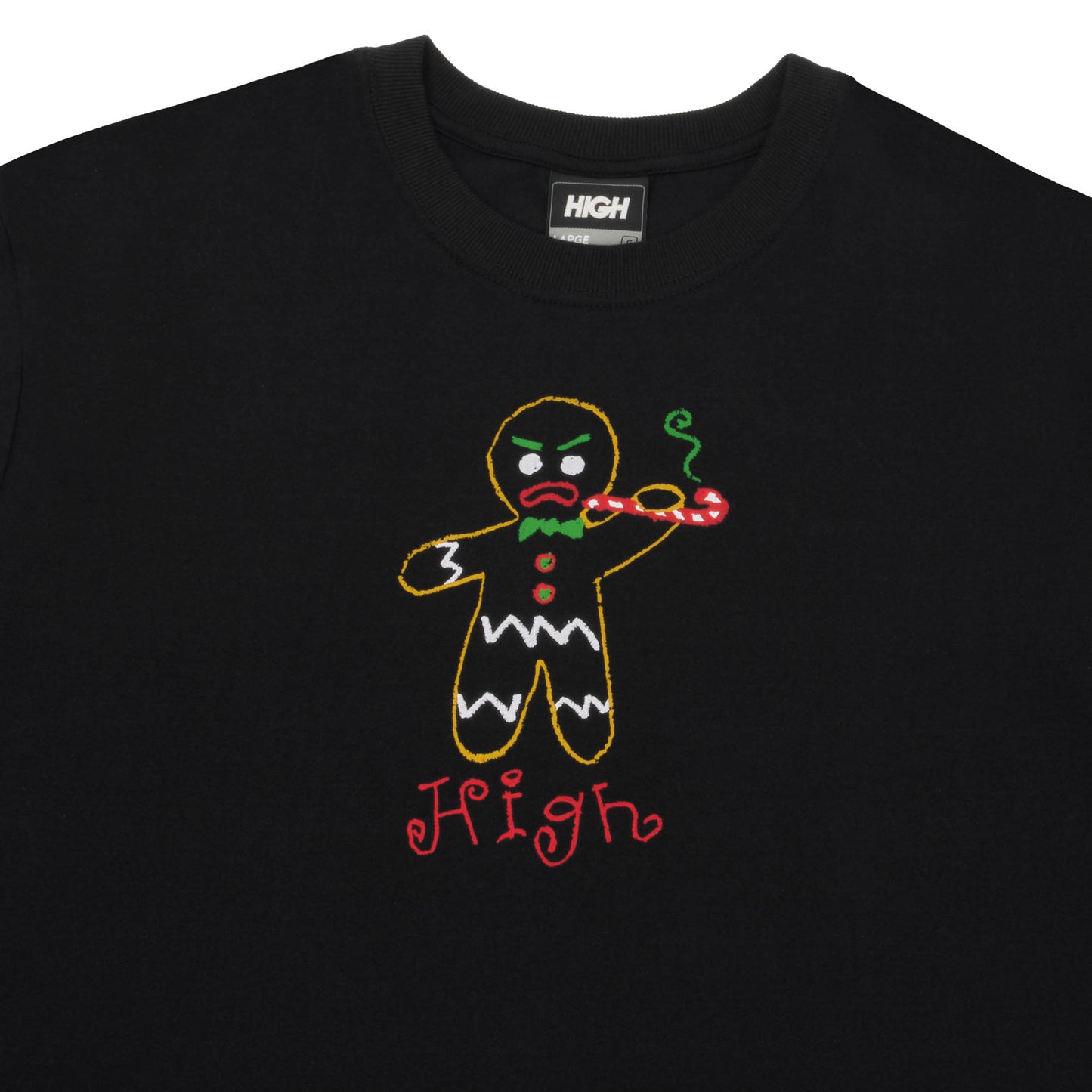 High Company Tee Cookie Black