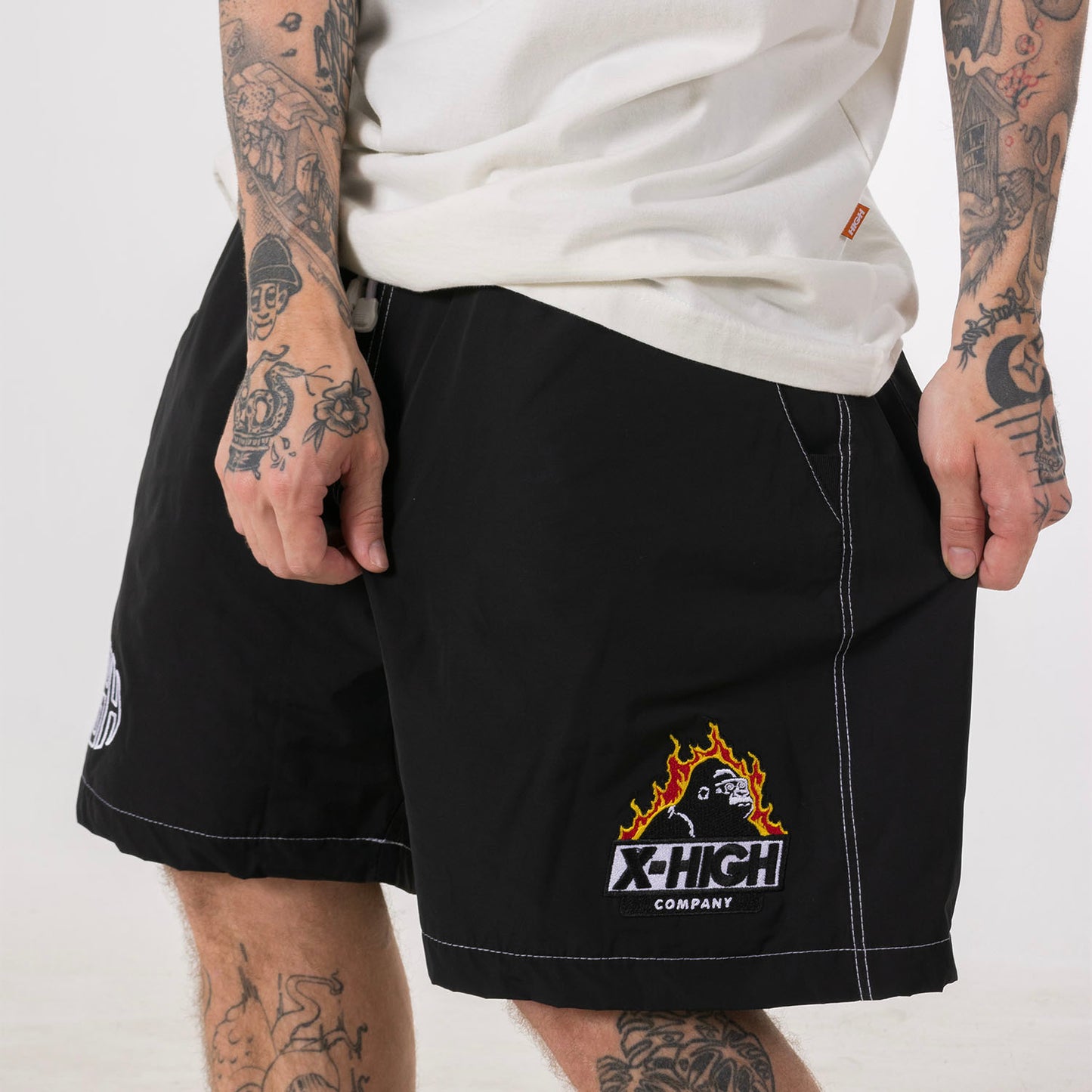 High Company Shorts Logos X-HIGH Black