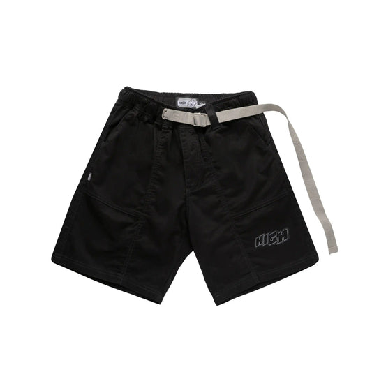 High Company Strap Shorts Hustle Black