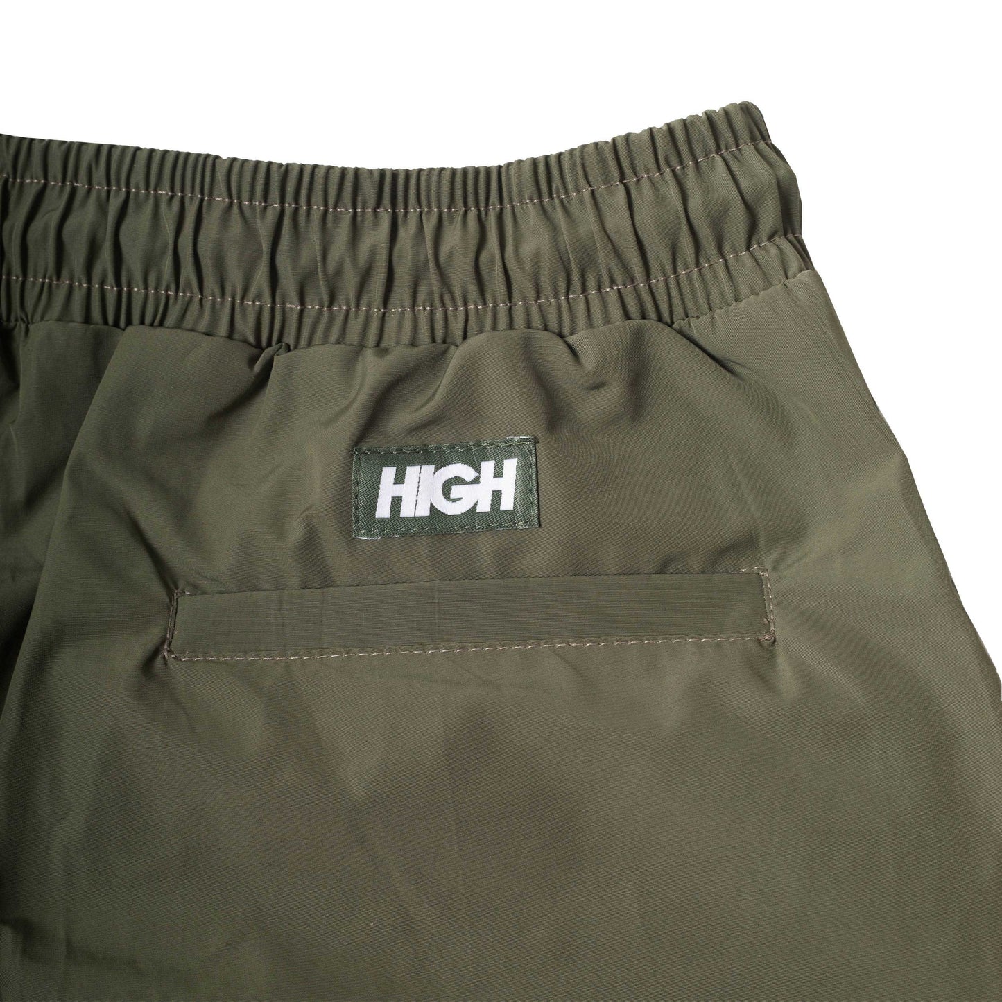 High Company Swim Shorts Logo Green