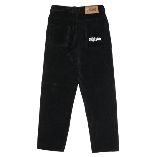 High Company Corduroy Pants Black