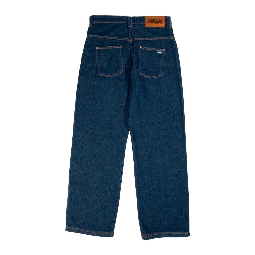 High Company Denim Pants H-Line Raw Washed