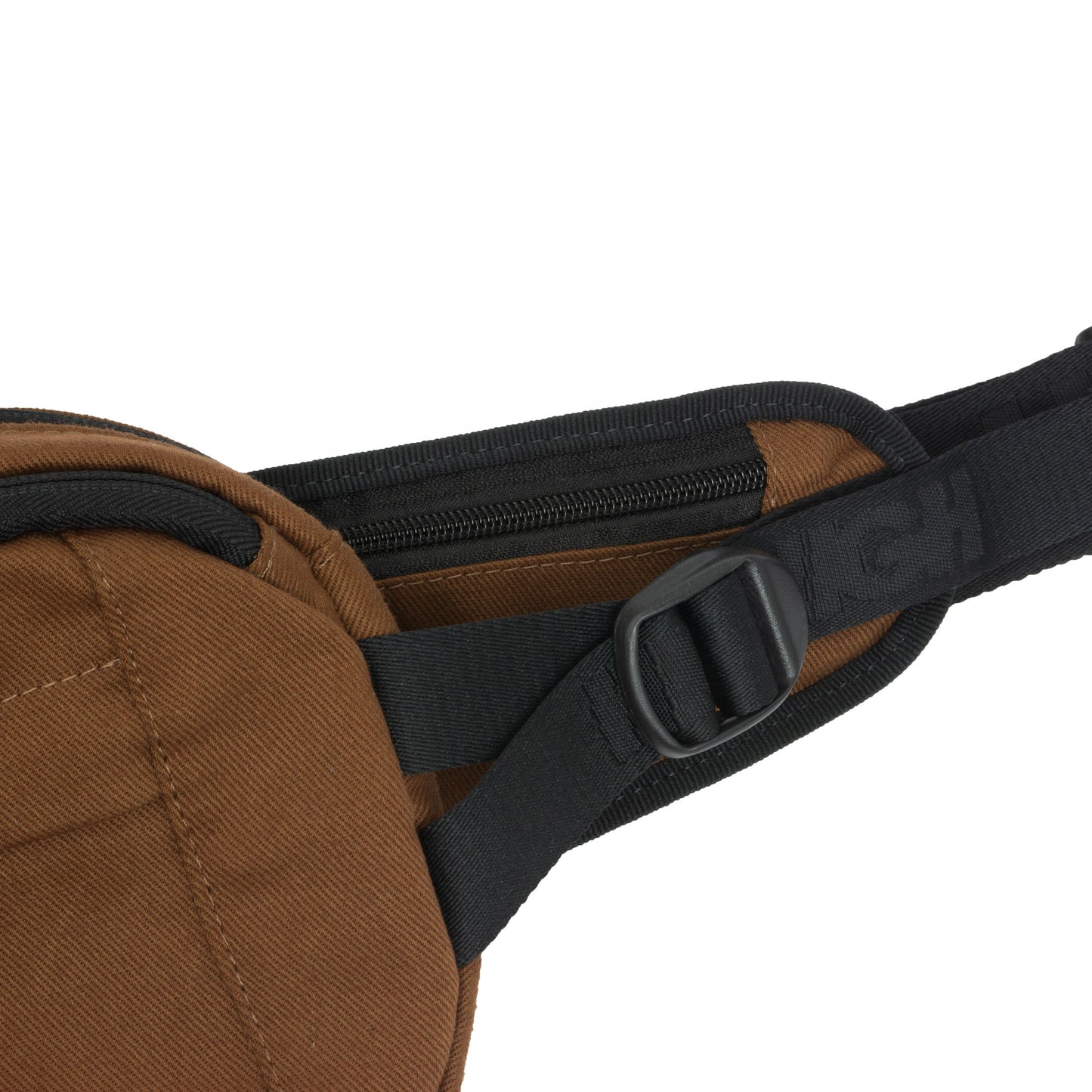 High Company Overdyed Denim Waist Bag Brown