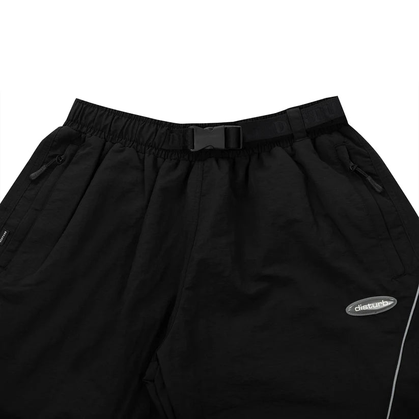 Disturb Reflective Shorts in Black