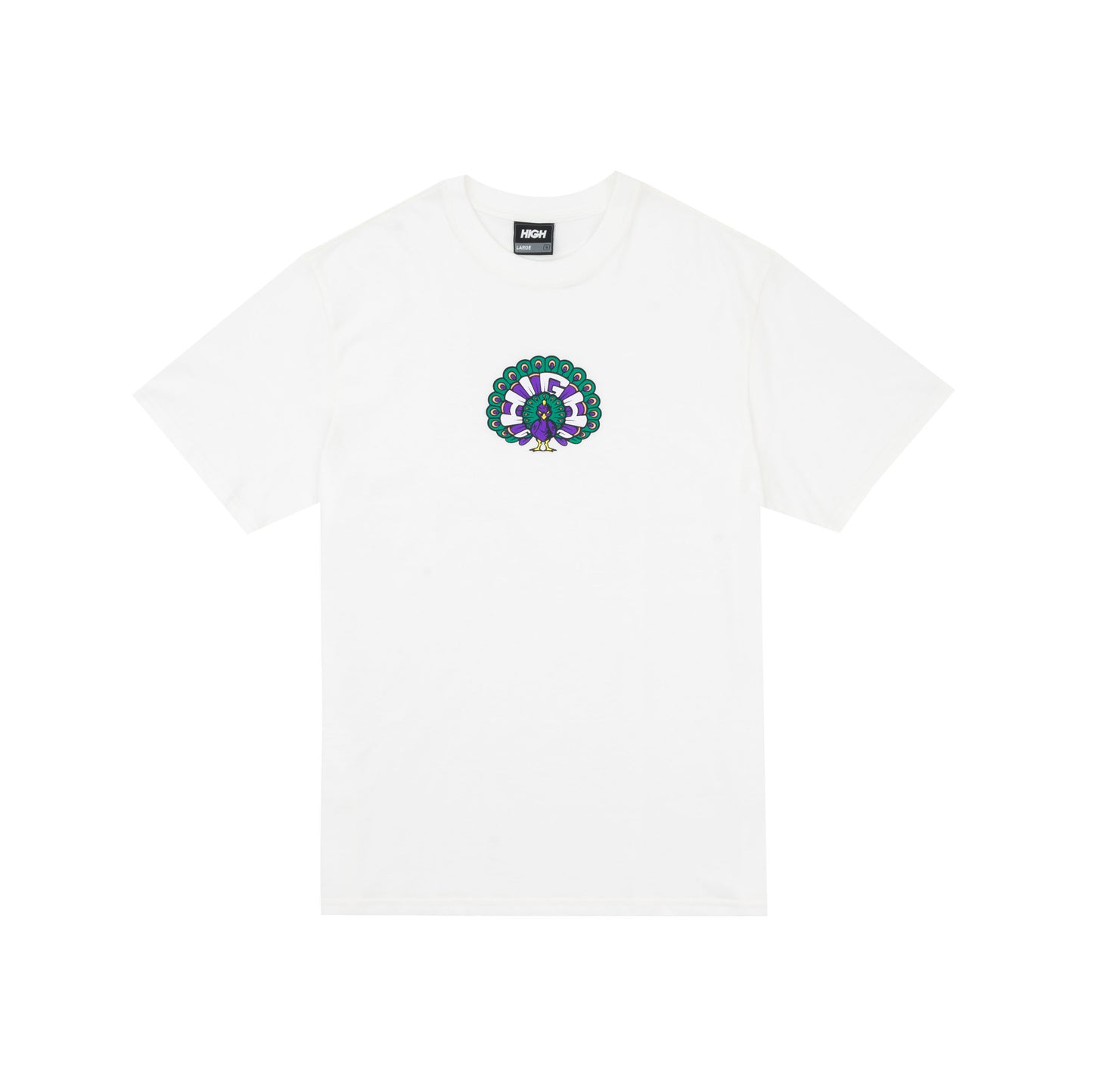 High Company Tee Peacock White 🏷️