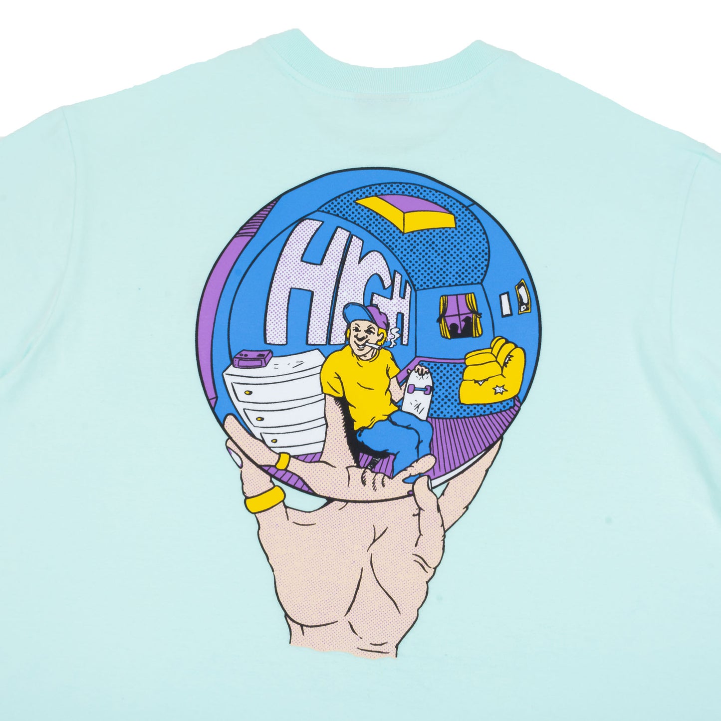 High Company Tee Room Soft Blue