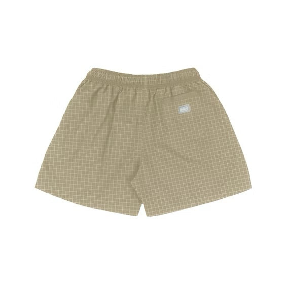Hunch Short Tactical Plaid Beige