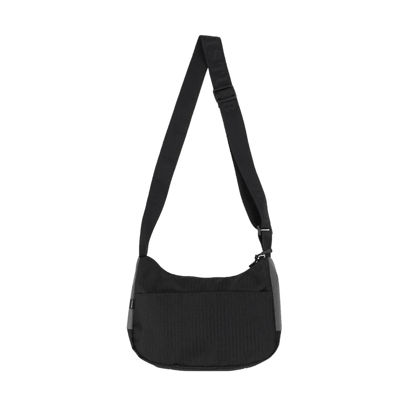 Disturb Ripstop Messenger Bag in Black