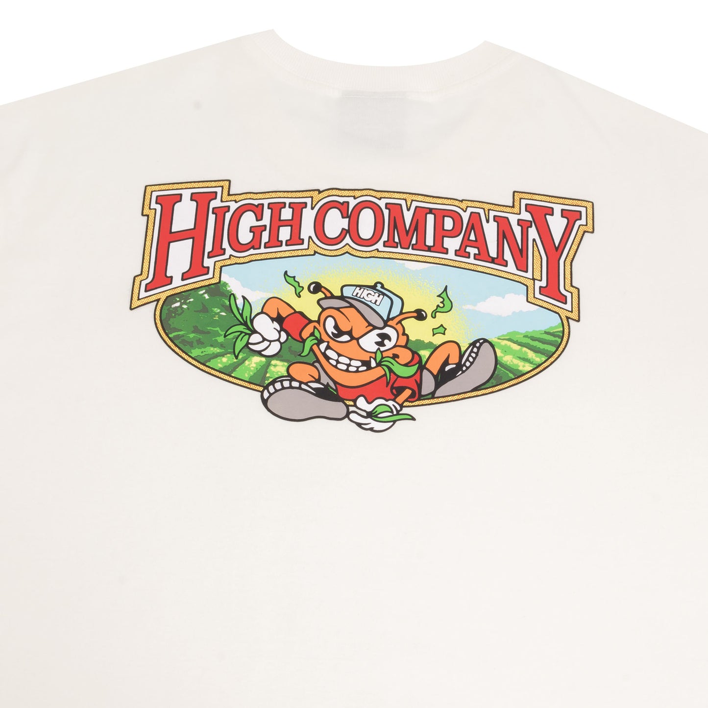 High Company Tee Bug White