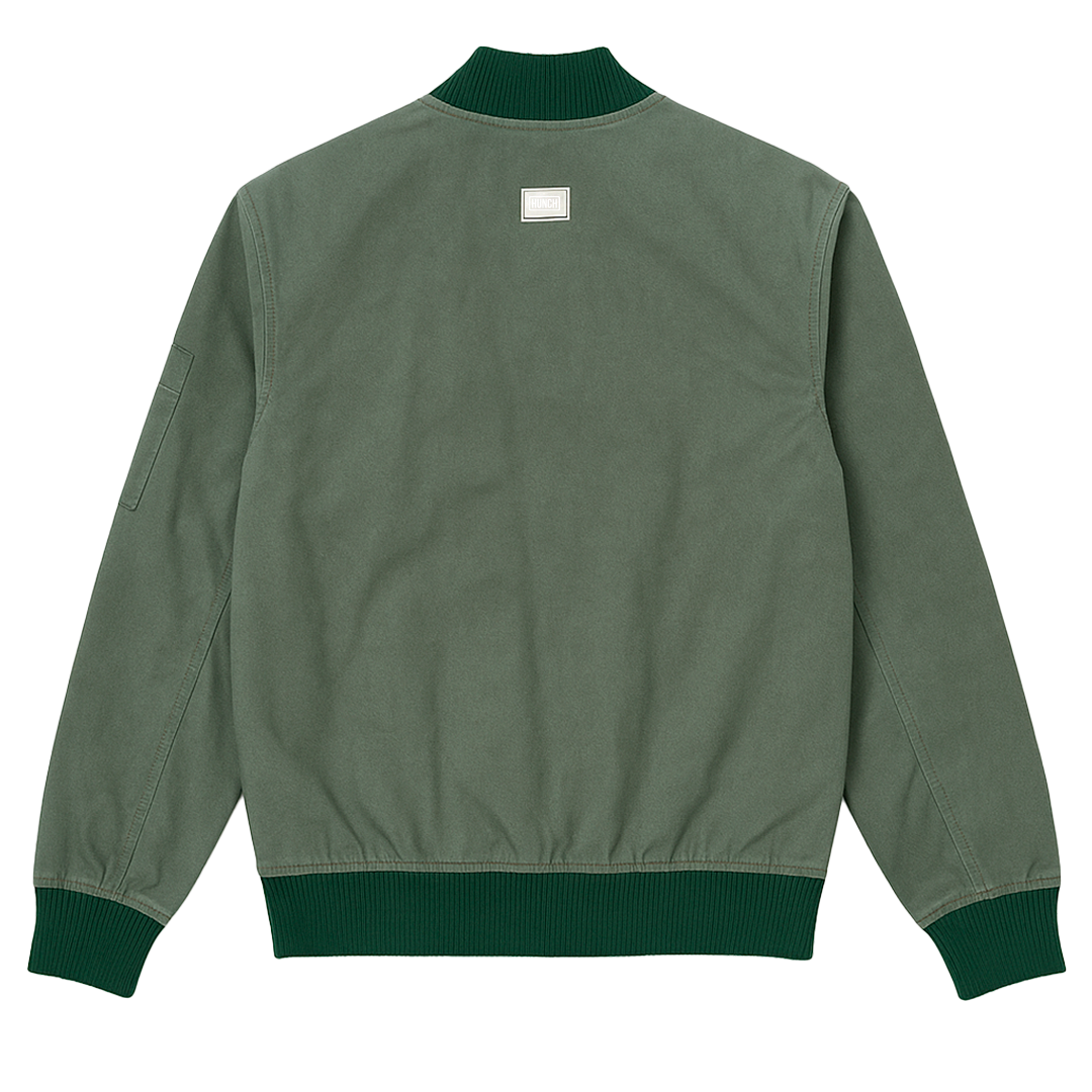 Hunch MA-1 Jacket Military Green