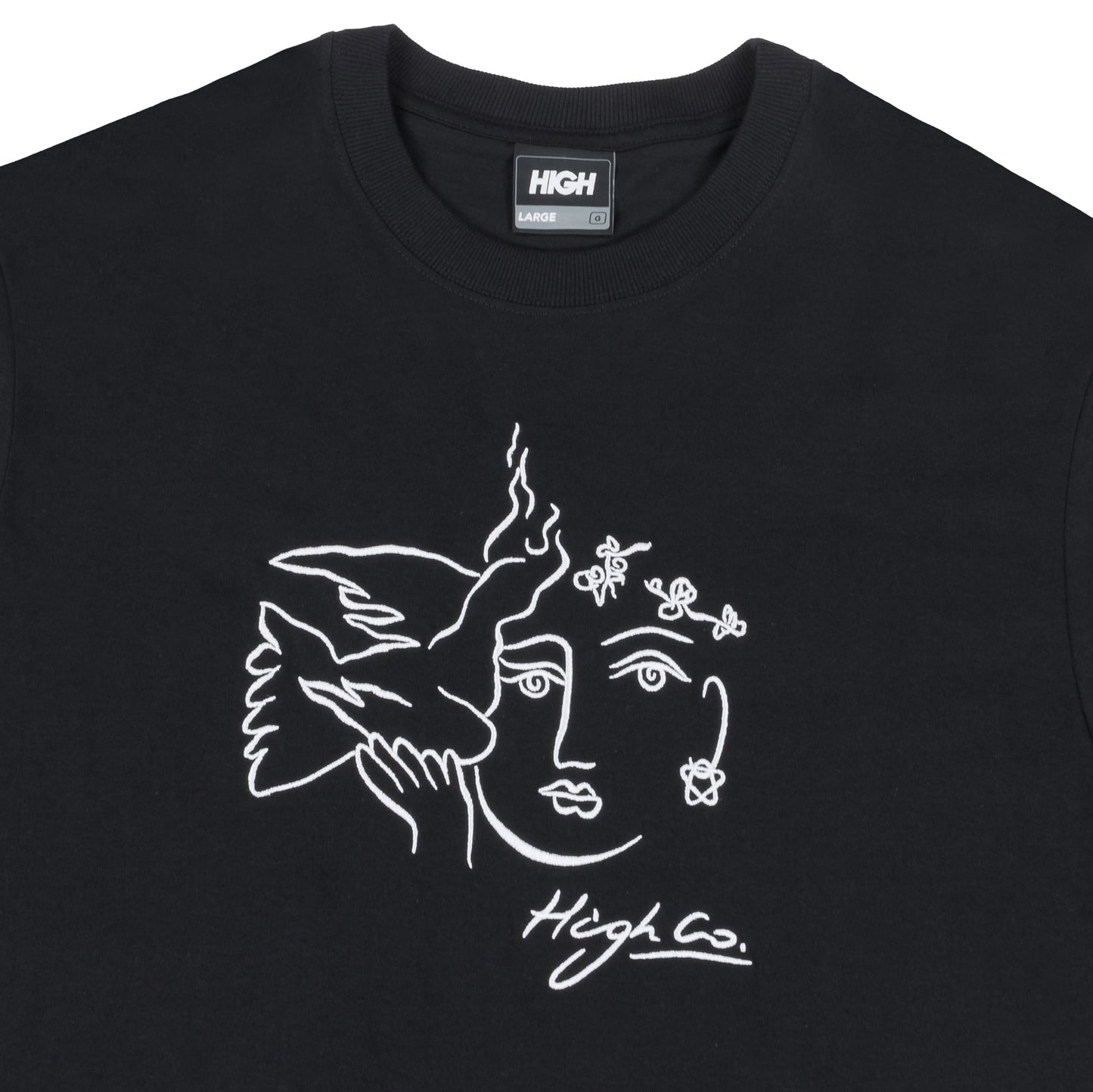 High Company Tee Picasso Black