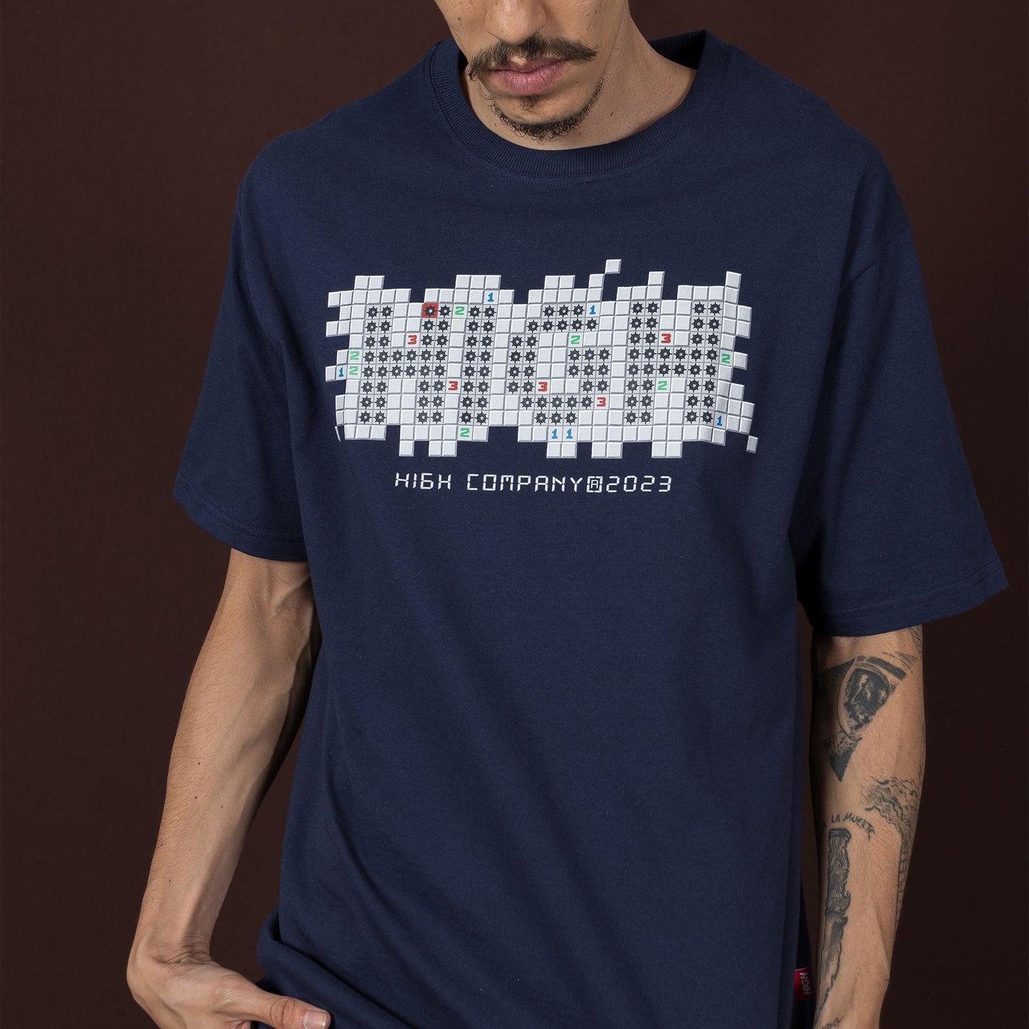 High Company Tee Minesweeper Navy