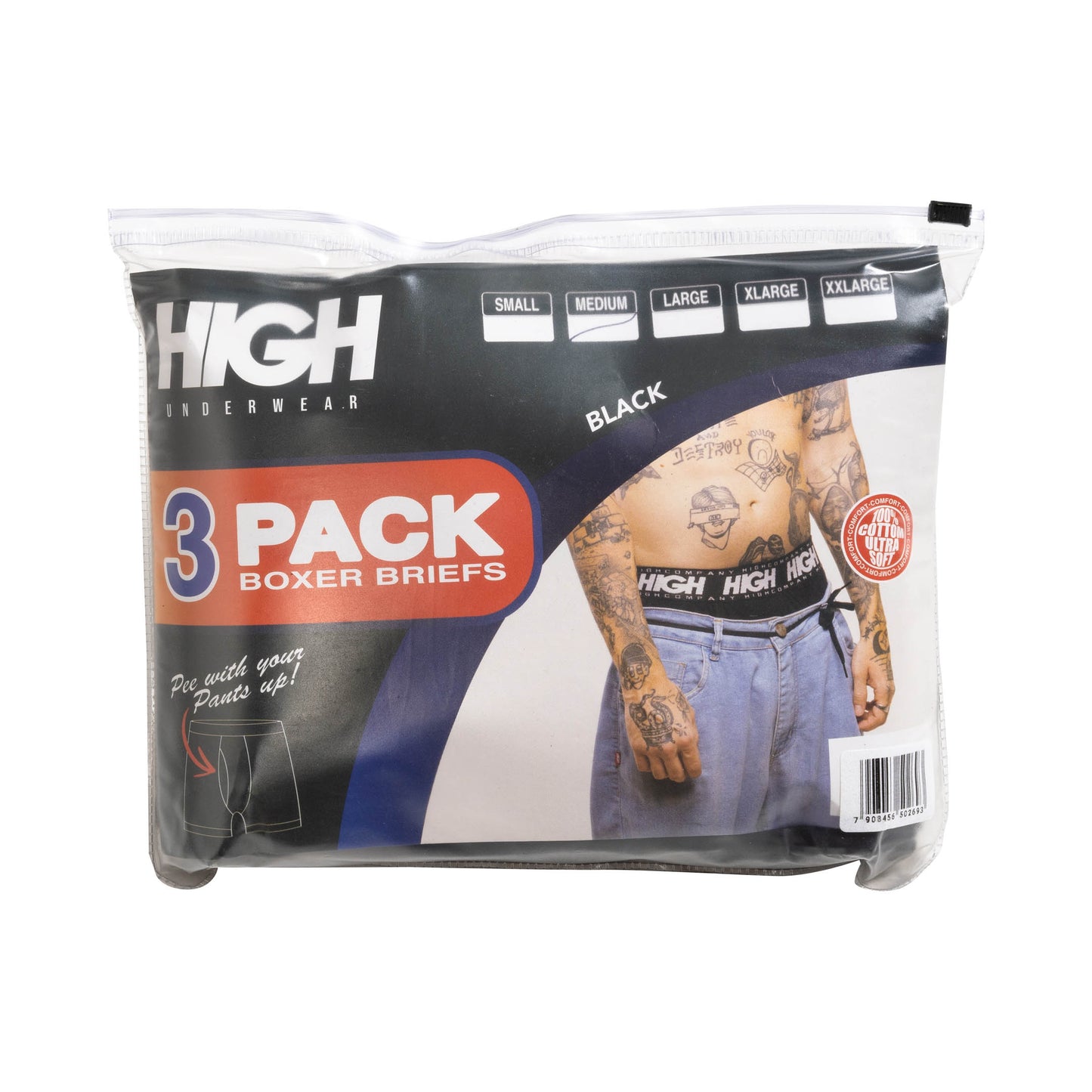 High Company Boxer Shorts Black