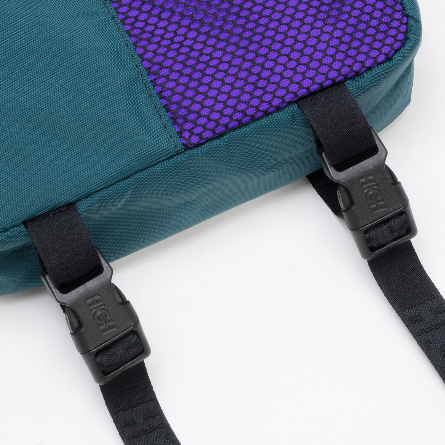 High Company Outdoor Shoulder Bag Green/Purple