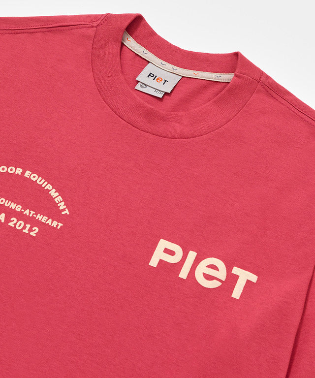 Piet Tee Icons "Vintage Red"