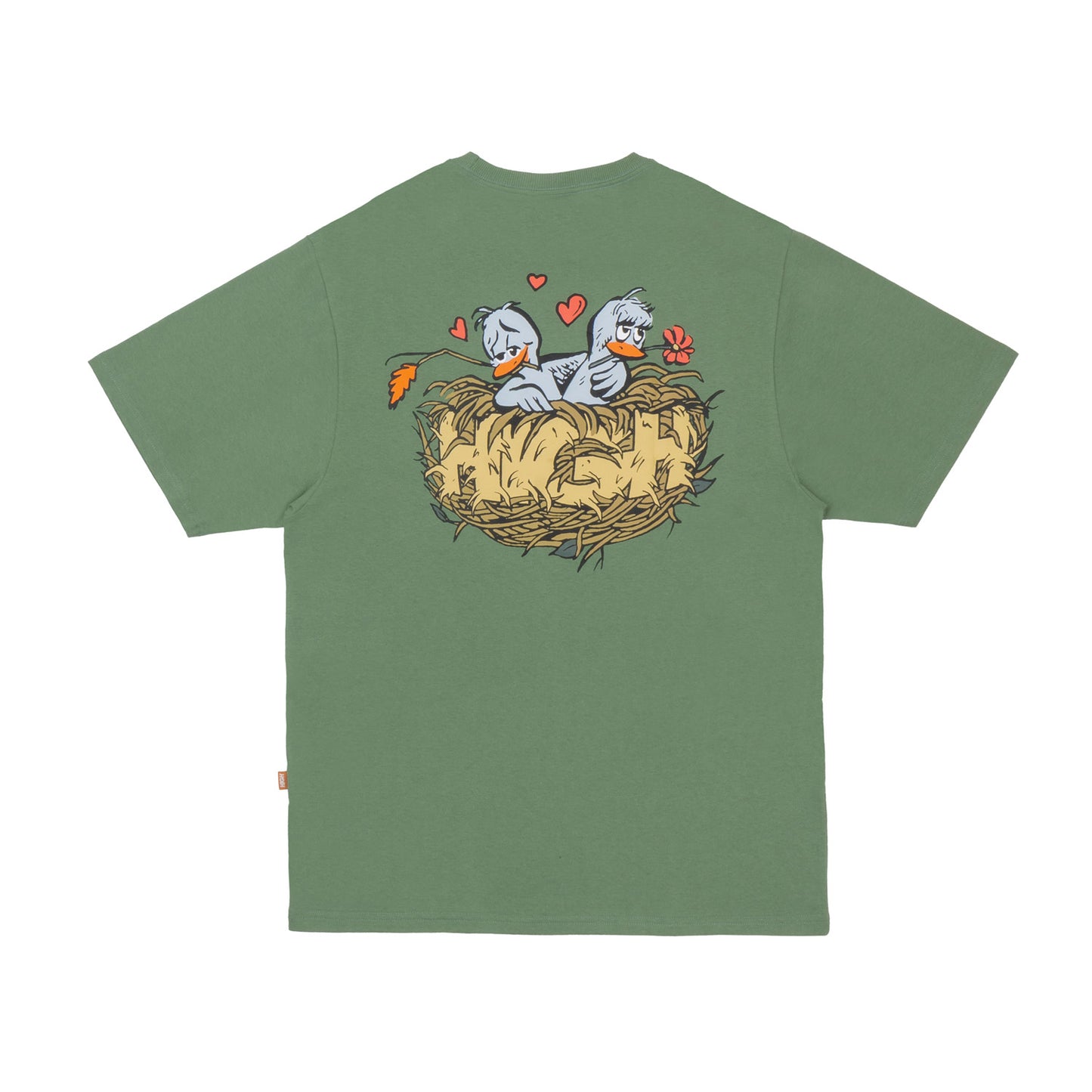 High Company Tee Couple Desert Green