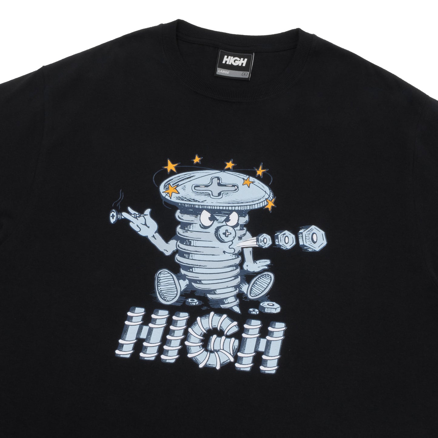 High Company Tee Screw Black