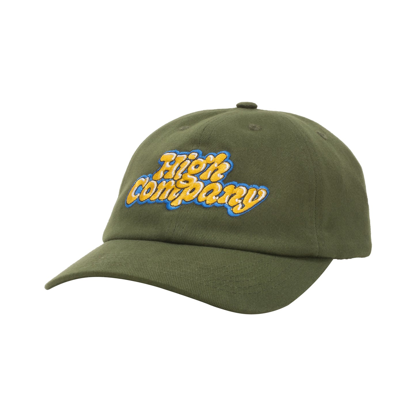 High Company 6 Panel Bubby Green