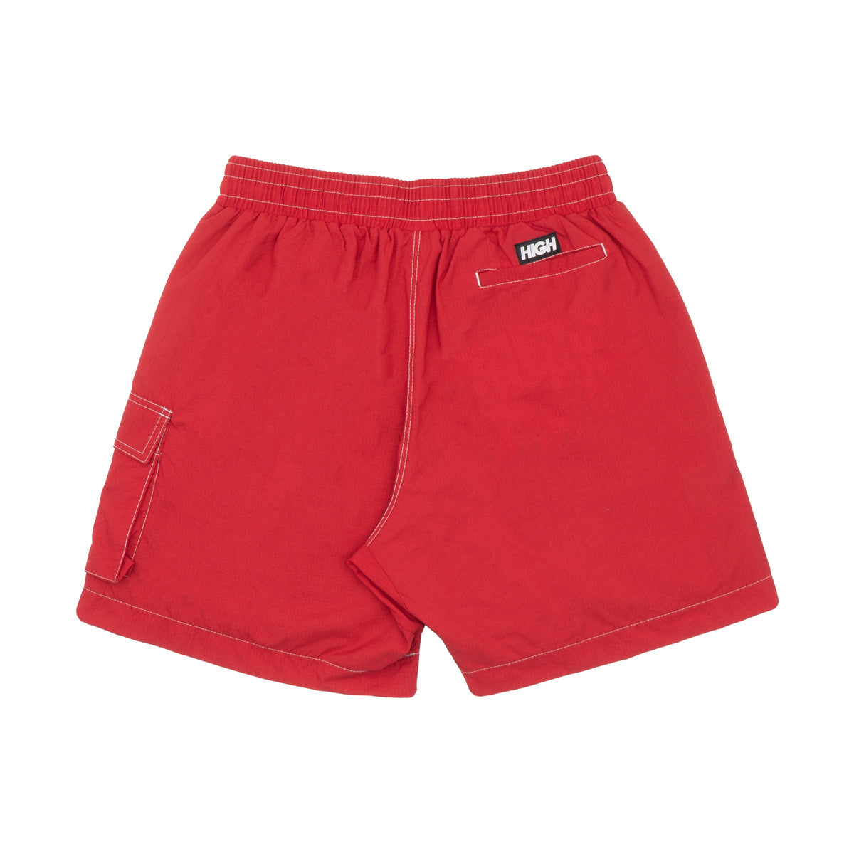 High Company Shorts Cargo Ripstop Red