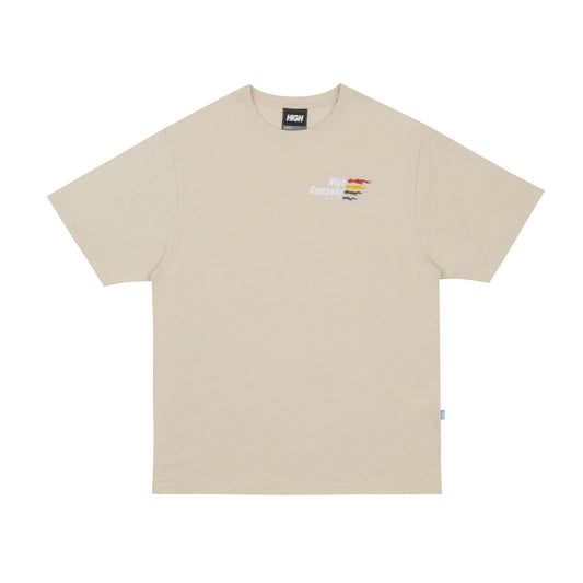 High Company Tee Smoke Team Beige