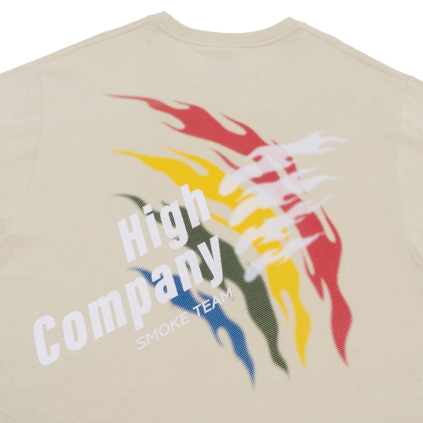 High Company Tee Smoke Team Beige