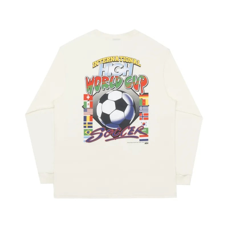 High Company Longsleeve Soccer White