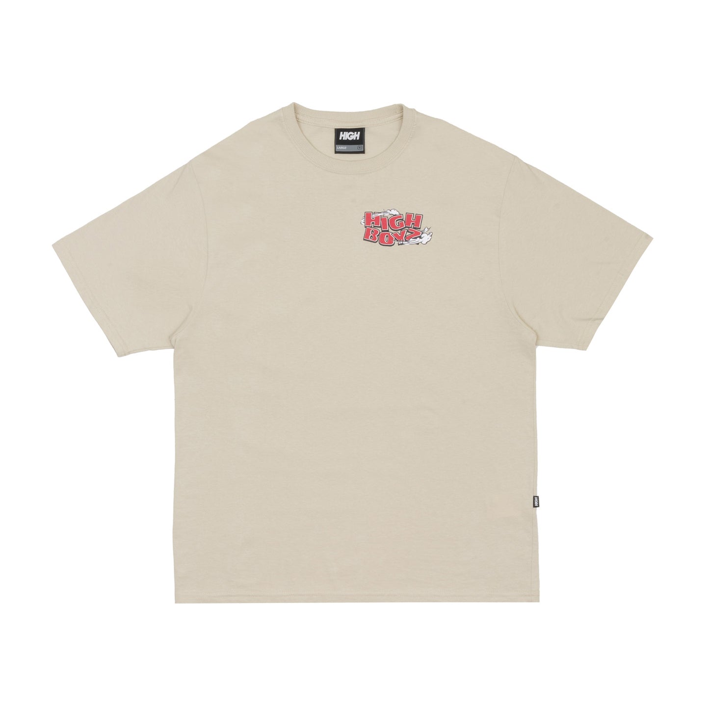 High Company Tee Wheelie Beige