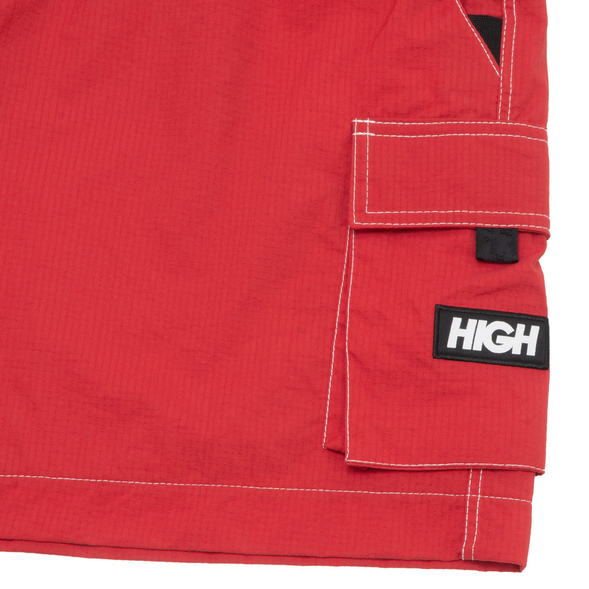 High Company Shorts Cargo Ripstop Red