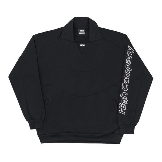 High Company Polo Sweatshirt Sportif Black